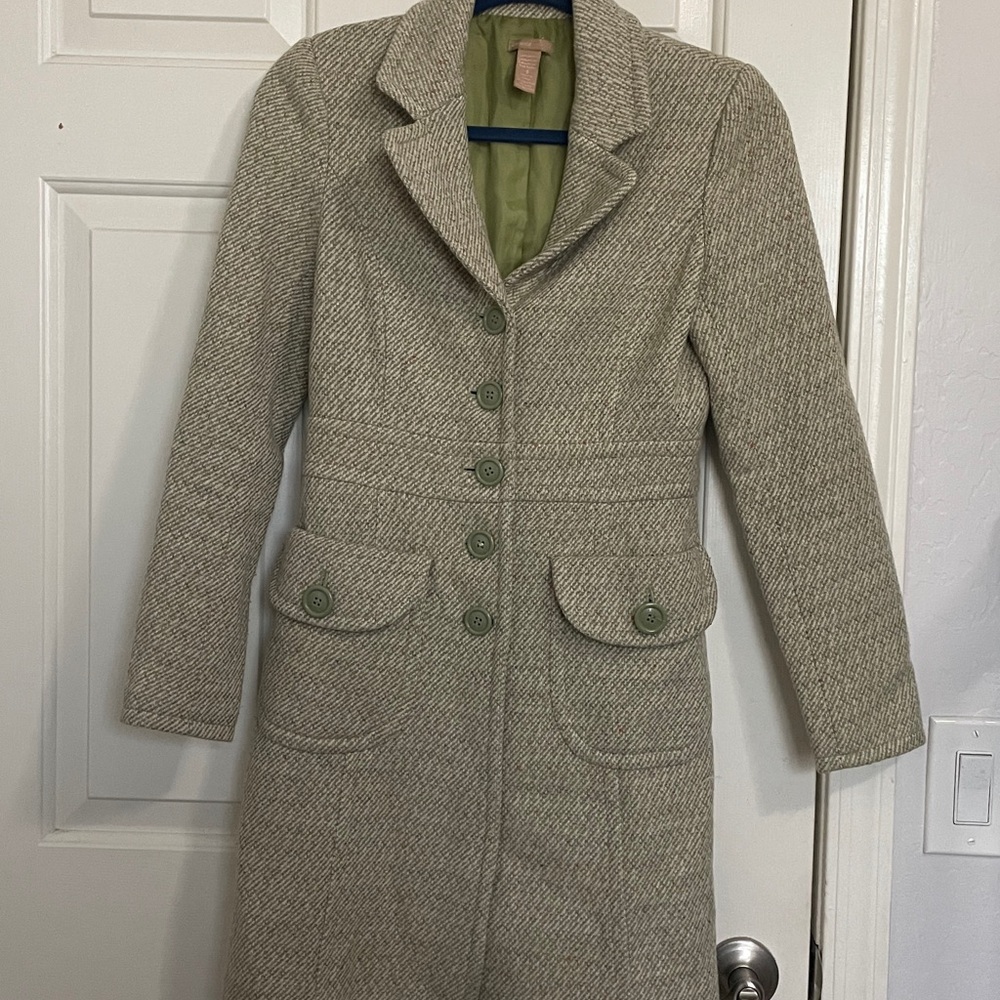 VINTAGE REFERENCE WOOL TWEED COAT